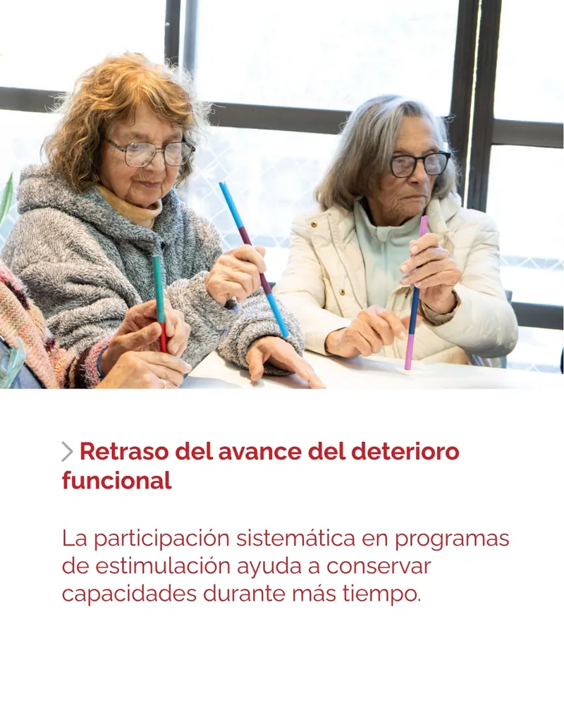 Retraso del avance del deterioro funcional
