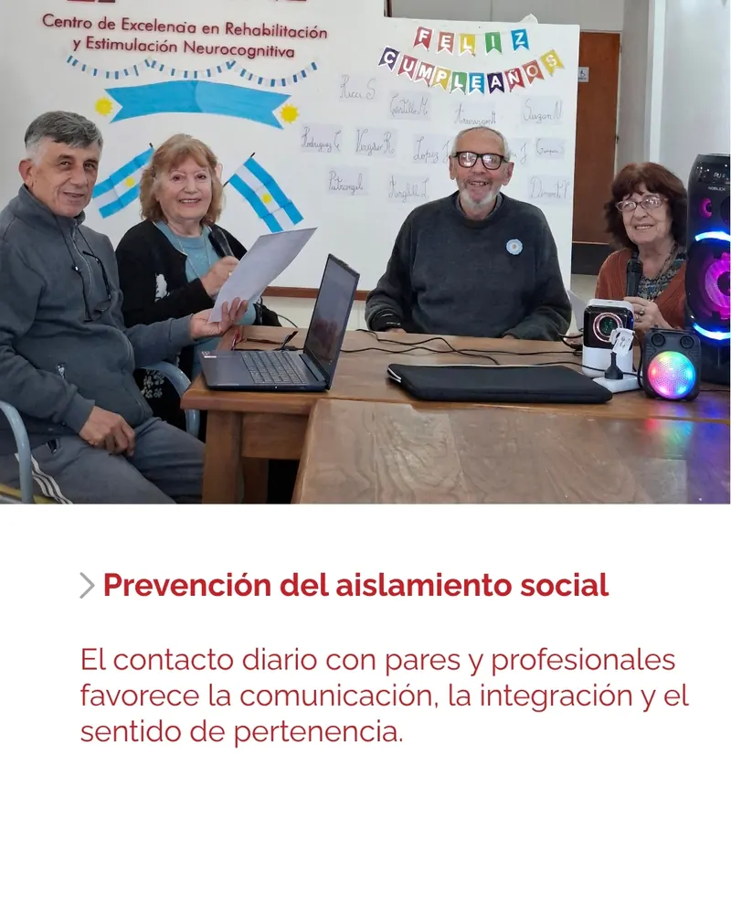 Prevención del aislamiento social