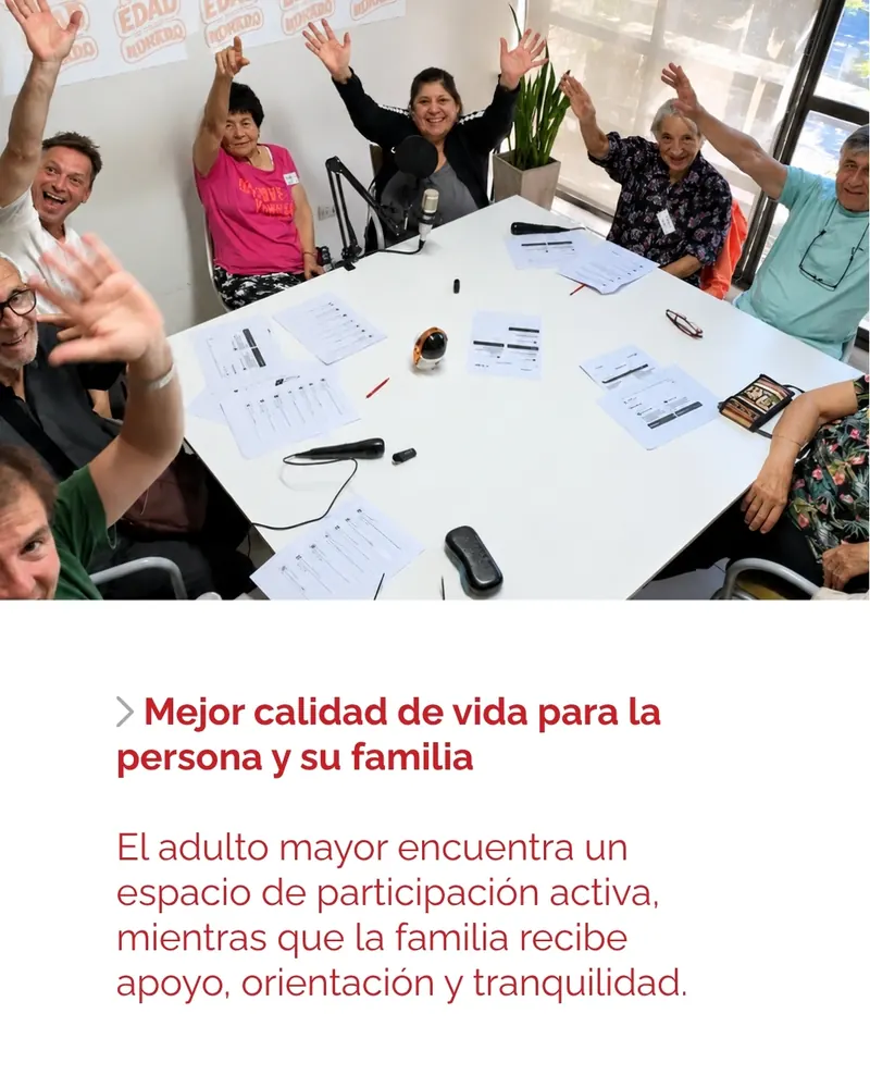 Mejor calidad de vida para la persona y su familia